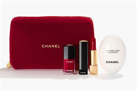 chanel makeup giftset|chanel gift set with pouch.